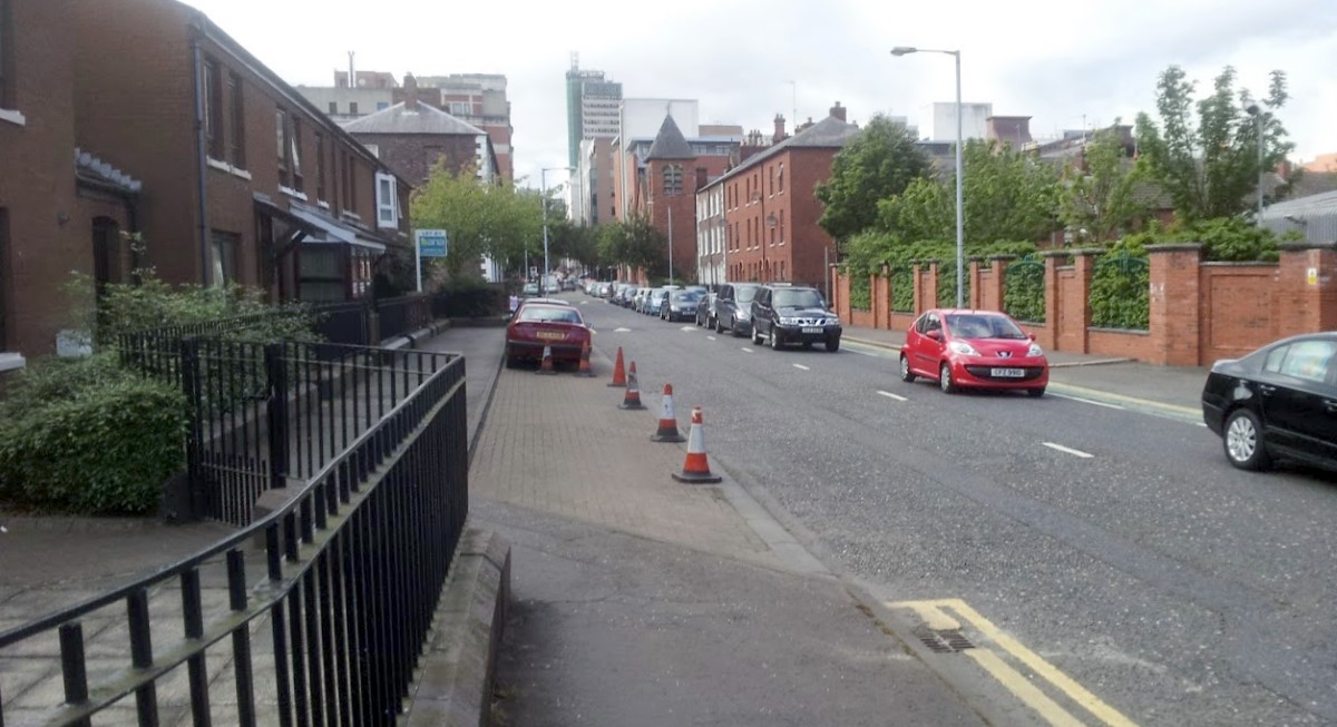 Hamilton Street in Belfast