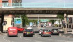 View under Station Street flyover before beginning of works
