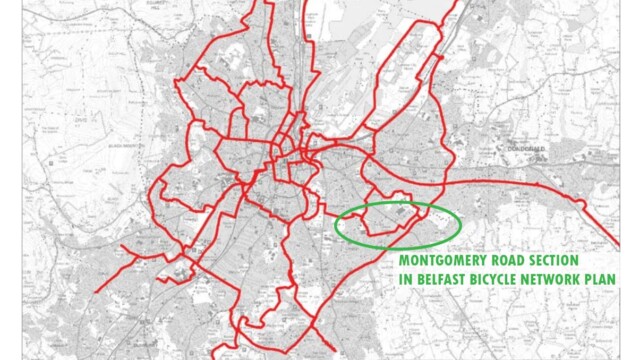 Montgomery Road in Belfast Bicycle Network Plan Montgomery Road in Belfast Bicycle Network Plan